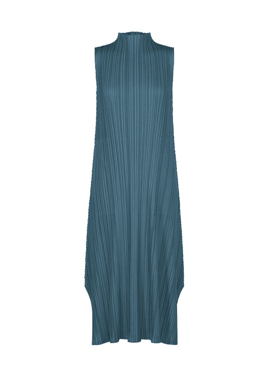 MELLOW PLEATS、ウィメンズ_ワンピース、イエロー