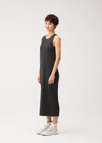 COTTON DENIM BLACK、ウィメンズ_ワンピース、着用画像2