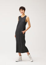 COTTON DENIM BLACK、ウィメンズ_ワンピース、着用画像4