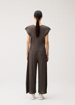 MELLOW PLEATS、ウィメンズ_トップス_トップ、着用画像3