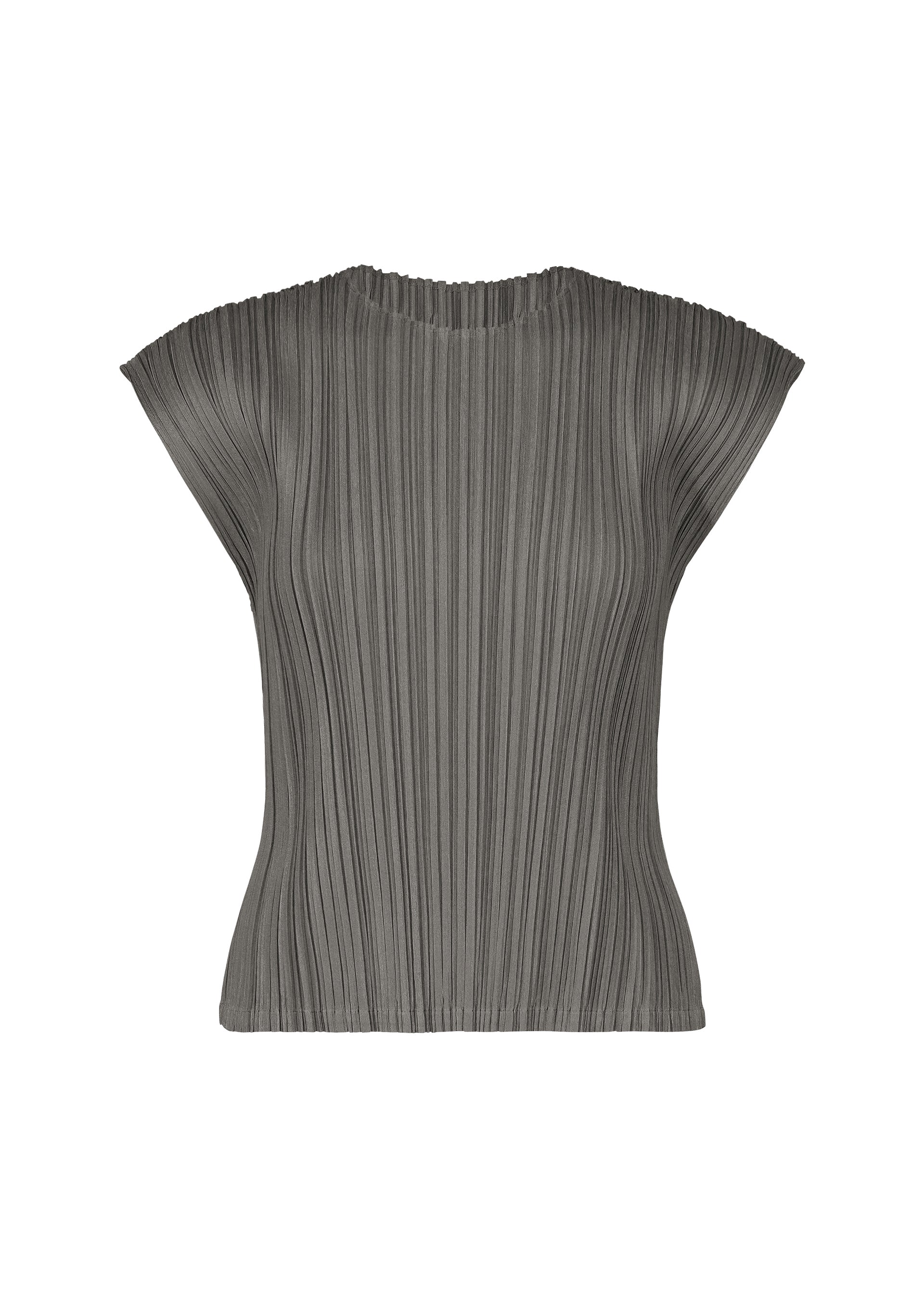 MELLOW PLEATS、ウィメンズ_トップス_トップ、ブラック