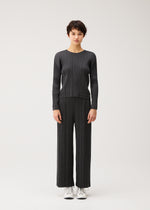 COTTON DENIM BLACK、ウィメンズ_トップス_トップ、着用画像1