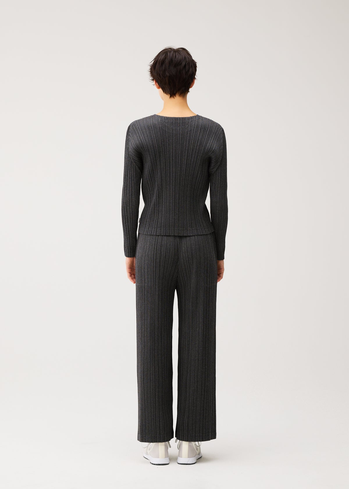 COTTON DENIM BLACK、ウィメンズ_トップス_トップ、着用画像3