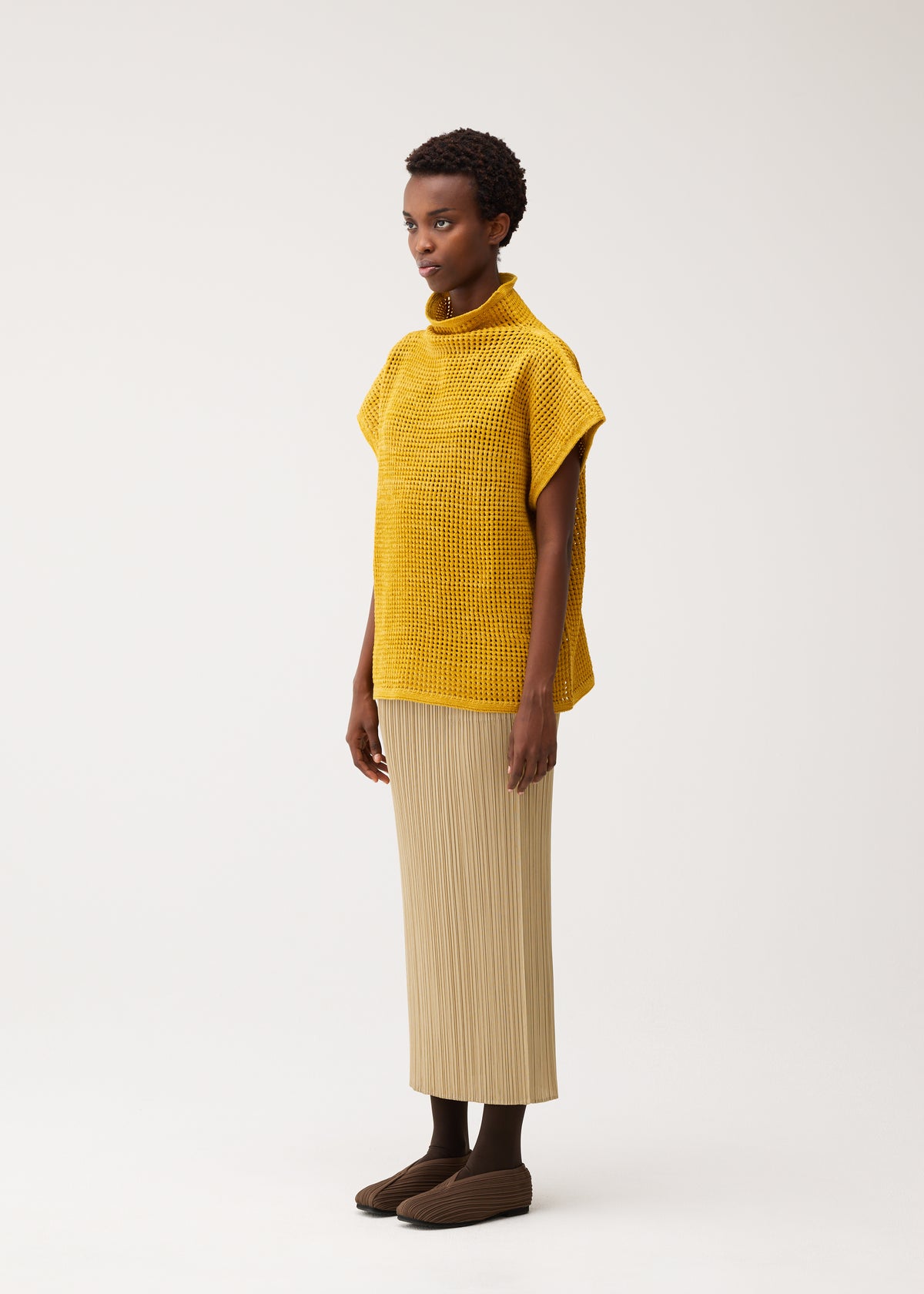 DOT KNIT、ウィメンズ_ニット、着用画像2