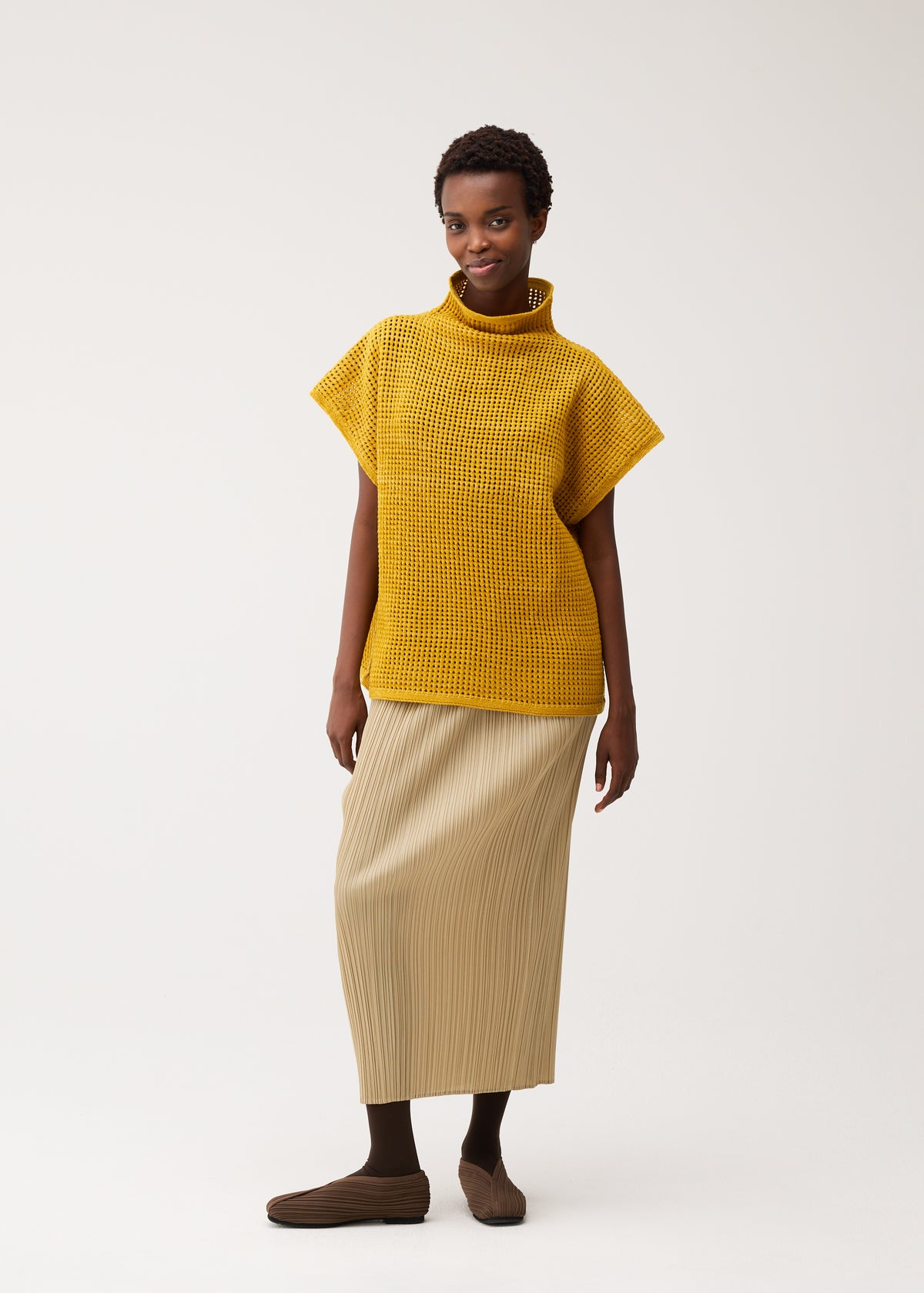 DOT KNIT、ウィメンズ_ニット、着用画像4