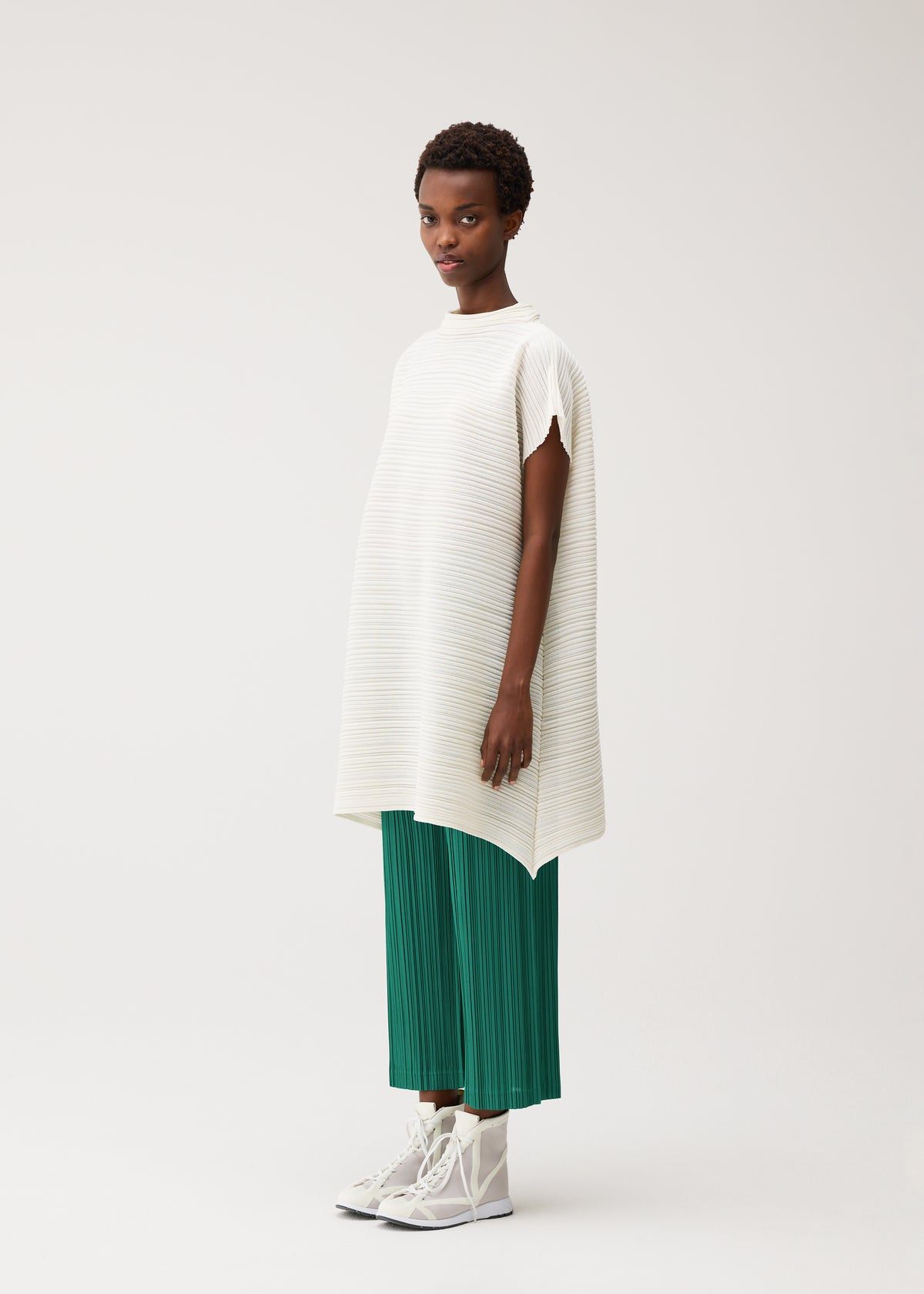 PAPER BOUNCE KNIT、ウィメンズ_トップス_チュニック、着用画像2