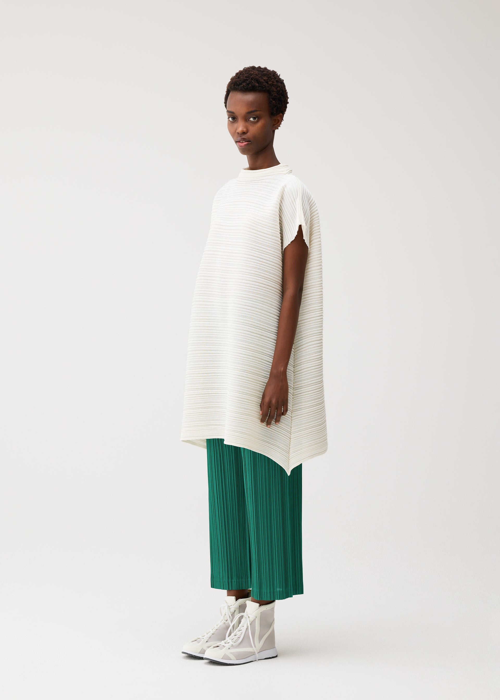 PAPER BOUNCE KNIT、ウィメンズ_トップス_チュニック、着用画像2
