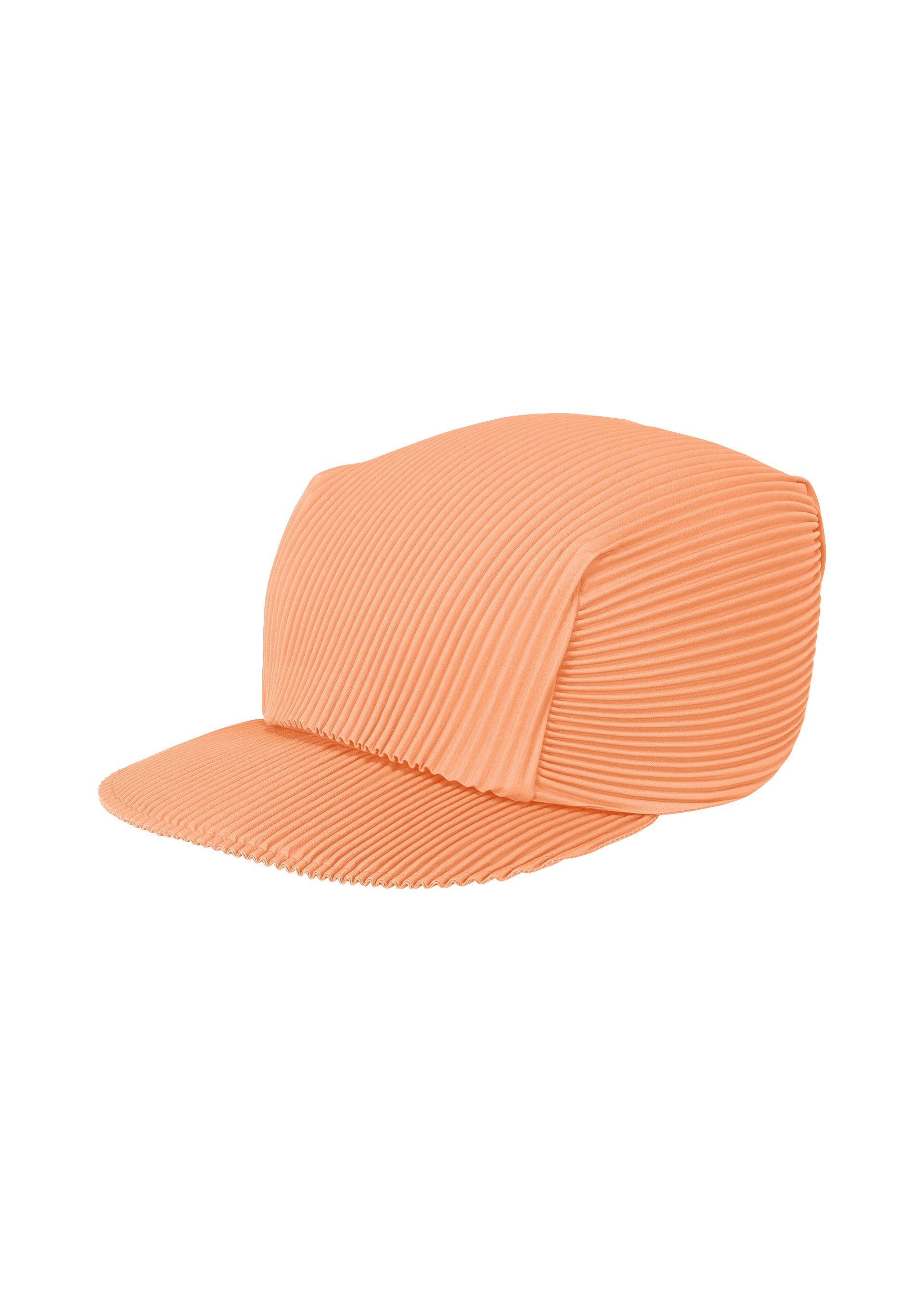 PLEATS CAP、アクセサリー&その他_帽子、オレンジ