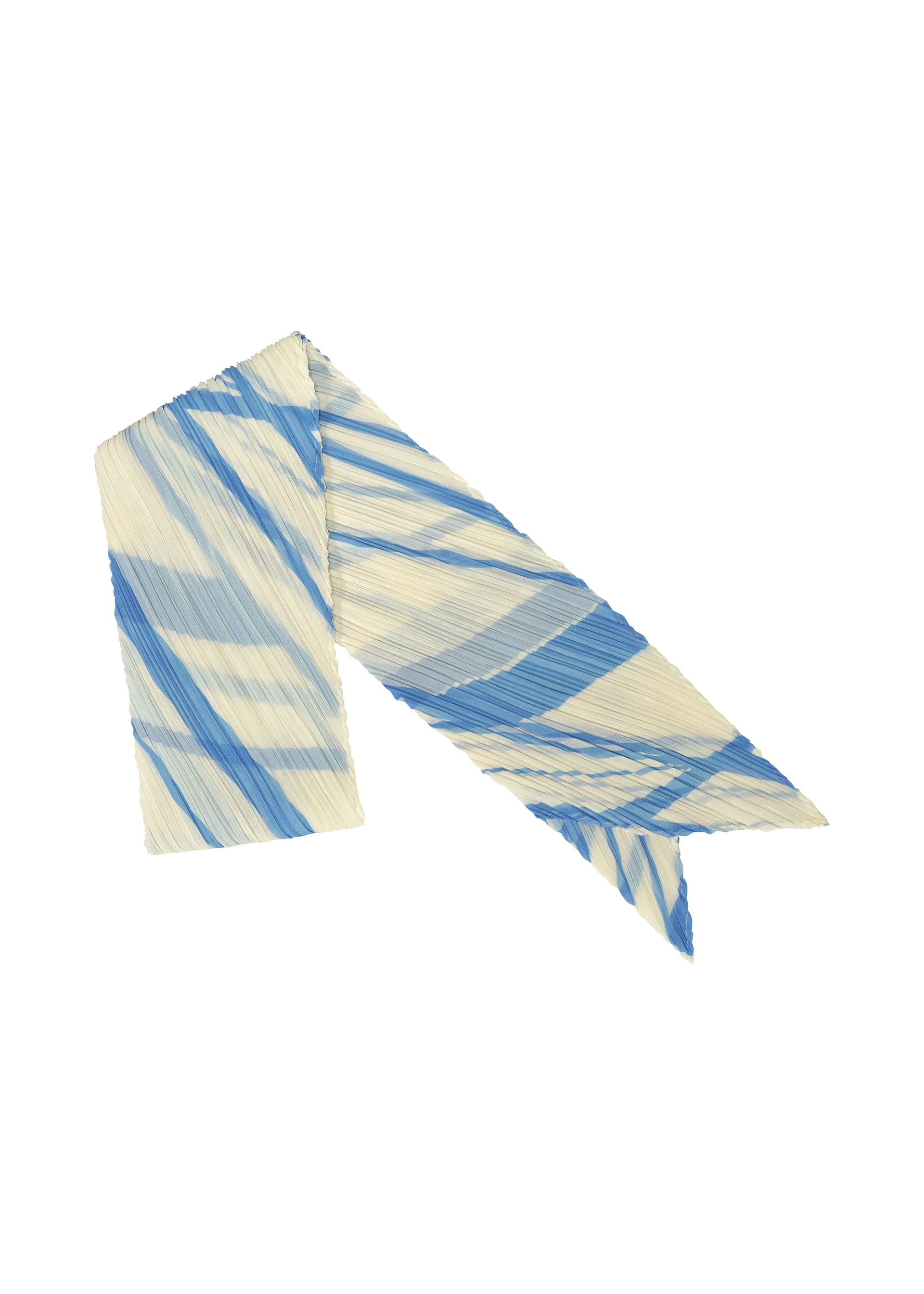 FOLD LINE SCARF、アクセサリー&その他_ストール、ホワイト