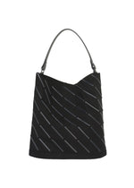 LINE BAG、バッグ&財布_ハンドバッグ、ブラック